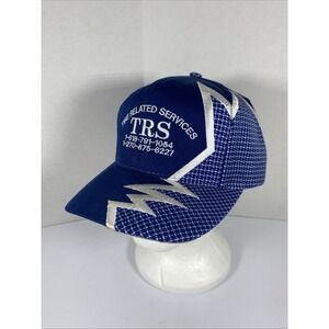 Vintage Kati Headware Blue Shark Tooth Adjustable‎ Hat Trucker Hat